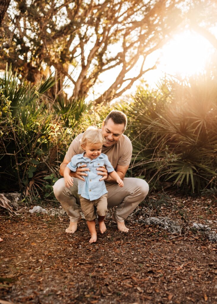 golden-hour-family-photoshoot-cape-corall-florida